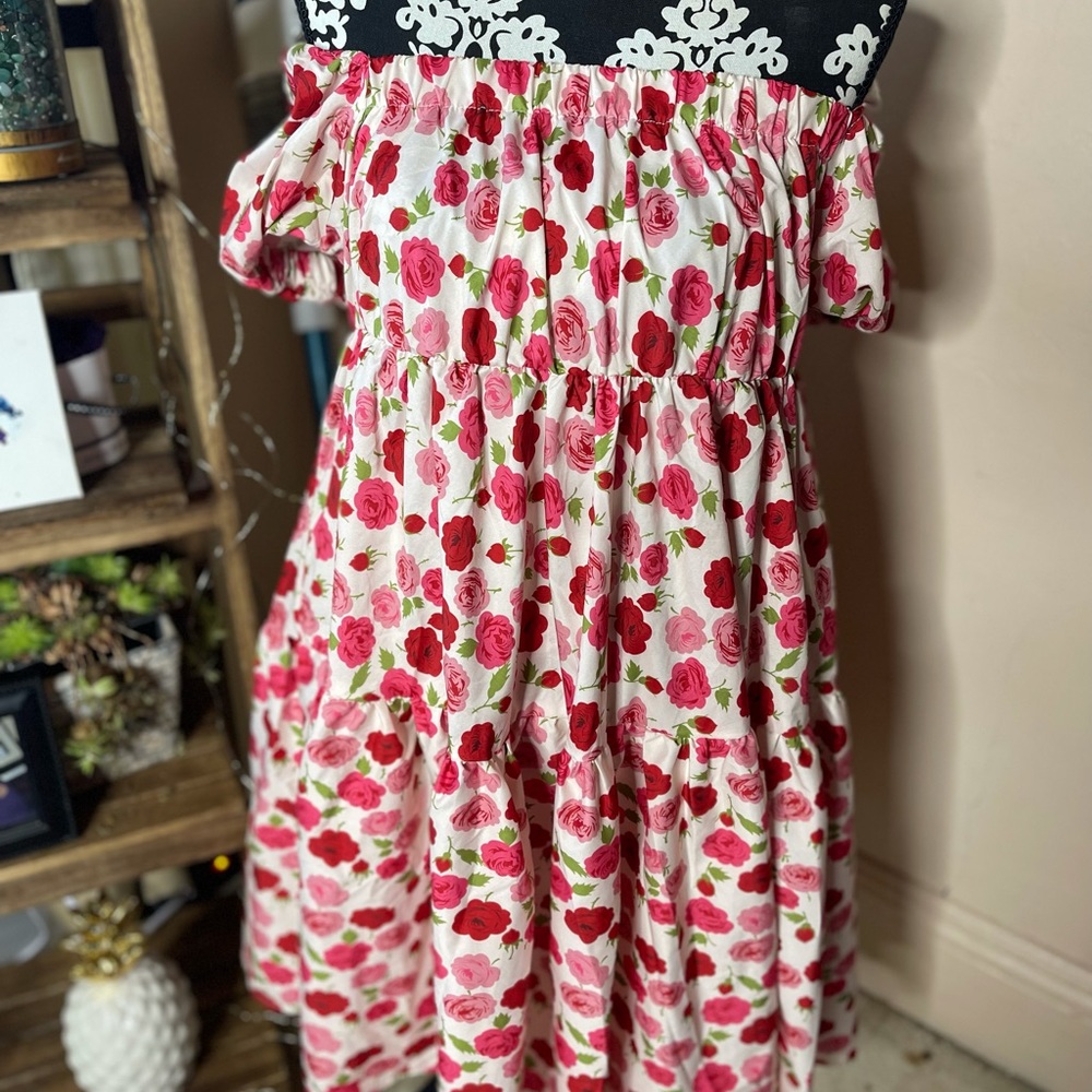 Shein light weight off the shoulder dress. New without tags